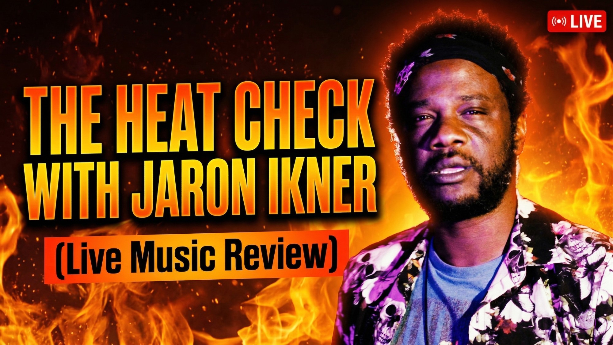 The Heat Check with Jaron Ikner - live music review